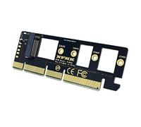 Juwaacoo Expansion Card M.2 NVME SSD to PCIE 3.0 X16/X8/X4 Desktop SSD Adapter Card Support 2230 2242 2260 2280 Size SSD