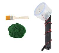 Juwaacoo Static Grass Flocking Applicator Set Plastic Flocking Applicator with Antiskid Handle,DIY Table