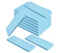 Juwacoo 10 Pcs Foam Board, 20mm Thick High Density Foam Sheet, Craft Foam Boards, DIY Foam Block for Model Making Materials, DIY Crafts Projects, Modeling, Sculpture (30x10x2cm/30x20x2cm)