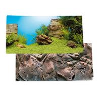 Juwel Aquarium Poster 1 Plant / Reef S L XL Fish Tank Background Double Sided