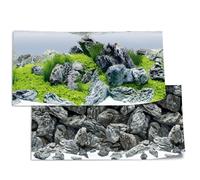 Juwel Aquarium Poster 4 Rock / Aquascape S L XL Fish Tank Background Double Side