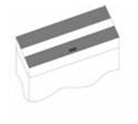 Juwel Flap Set Rio 240 Black (2 Pcs) - 54342