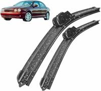 JUWENFF Window Wipers Front Wiper Blades For Jag&uar X-Type 2001-2009 22"+19" Windshield Wipers