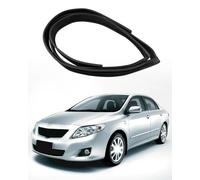 JUWEVAZU Door Seal Rubber Front Left Door Window Glass Fit for Toyota Corolla S LE CE Sedan XRS Sport Sedan 2002-2008 Replace 68151-02050 Driver Side Glass Run Channel Seal