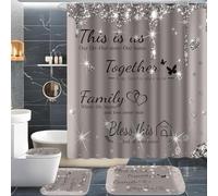 juwute zuanshihui Shower Curtain Set