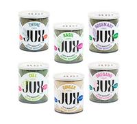 JUX Freeze-Dried Herb Bundle | 100% Natural & Nutrient-Rich | Includes Oregano, Rosemary, Ginger, Dill, Thyme and Basil | Vegan Friendly