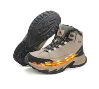 JUXDZISHW Flesh,37,Heated Boots for Men & Women, Heated Sneakers for Women Men, Rechargeable Battery Operated Electric Heating Foot Warmer, 3 Level Temperature Control, Non-Slip Rubber Sole