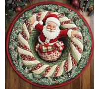 JUXDZISHW K,40 * 40,Front Door Mat Indoor Outdoor Entrance, Christmas 3D Optical Illusion All-Weather Doormat, Optical Illusion Rug Illusion Rug 3D Rugs, Patio Porch Entryway Mat
