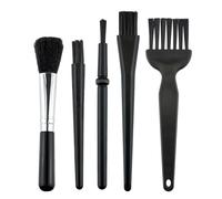 Juxiamal 5 PCS Mini Keyboard Cleaning Brushes Kit, PP Handle Nylon Anti Static Electronic Dust Cleaning Brush for Computer Keyboard Motherboard Camera Small Space