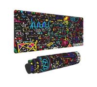 Juxweku Large Mouse Pad Algebra Physical Formulas Desk Pad XXl Extended Mouse Mat Non Slip Rubber Base Mousepad for Computer PC Office