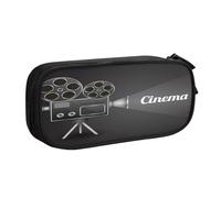 Juxweku Large Pencil Case Cinema Camera Projector Big Capacity Pen Box Pouch Pencil Bag for Boys Girls Kids, School Office Supplies