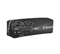 Juxweku Pencil Case Cinema Camera Projector Pen Box Pouch Large Pencil Bag for Boys Girls Kids, School Office Supplies