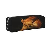 Juxweku Pencil Case Cute Red Squirrel Pen Box Pouch Large Pencil Bag for Boys Girls Kids, School Office Supplies