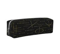 Juxweku Pencil Case Math Mathematical Formula Teach Pen Box Pouch Large Pencil Bag for Boys Girls Kids, School Office Supplies