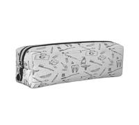 Juxweku Pencil Case Medical Dental Hygiene Teeth Care Pen Box Pouch Large Pencil Bag for Boys Girls Kids, School Office Supplies