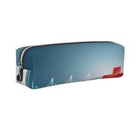Juxweku Pencil Case Medical Heart Beat Pen Box Pouch Large Pencil Bag for Boys Girls Kids, School Office Supplies