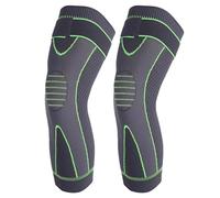 JUYAXIN 1 Pair Flexible Knee Guard Wrap for Freely Movement Knee Sleeve for Walking Standing and Outdoor Use Sweat Wicking