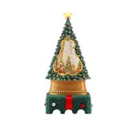 JUYAXIN Automatic Snowfalls Music Lighted Christmas Decoration Snow Globes Scene with Festival Melodies for Home Party Decoration Snowfalls Effect Party Supplies