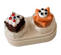 JUYAXIN Cartoon Cupcake Lenses Kits with Wearing Tools Drawer Lens Holder for Busy Lifestyles and Fast Lens Changes