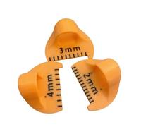 JUYAXIN Colorful Sewing Guides Lockranding Tool for Quilting Apparel Crafting Using 3D Printed Pattern Templates