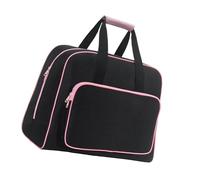 JUYAXIN Compact Sewing Equipment Travel Case with Double Way Zippers Systems Tear Resistant Polyester for Craft Professional Travel Friendly Sewing Accessory Carriers