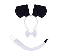 JUYAXIN Dog Costume Accessories Furry Dog Headband Dog Costumes Decors Props Dog Dress Up Animal Costume Kids Adult for Cosplays