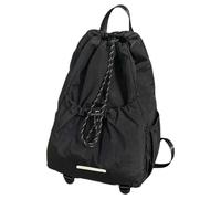JUYAXIN Drawstring Backpack with Yogas Mat Strap Water Resistant Sports Gym Swim String Bag Women Men Travel Daypack Tennis Sports Gym Swim String