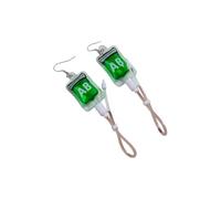 JUYAXIN Fashionable Fake Blood Drop Earrings Secure Hook Designs Earrings Pair For Raves Concerts Cosplay & Streetwear Outfits Not Leak Liquid