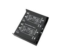 JUYAXIN High Fidelitys Double Channel Noise Isolator Noise Ground Isolation Optimized For 6.35mm/1/4 Input Interfaces Double Channel Box