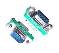 JUYAXIN Industrial DB9pin Port Converters With Precise 120Ω Matching Resistor For CAN Transmission Optimization CAN Bus Termination Resistor Adapter