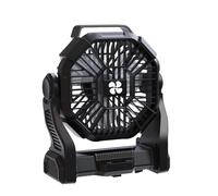 JUYAXIN Multifunctional Camping Fan Light With Hook And Large Battery Texture Suitable For Enhancing Air Circulation Rechargeable Tent Cooling Fan