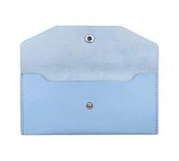 JUYAXIN Multifunctional Leather Wallet Cash Envelope Business Card Organiser Case Money Holder for Women Men and Travel PU Leather Card Protector