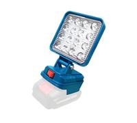 JUYAXIN MultiPurpose Lithium Batteries LED Work Light Foldable Base USB Interfaces Compatible for 14.4-20V Power Tool Lighting USB Charging Adapter