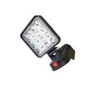 JUYAXIN MultiPurpose Lithium Batteries LED Work Light Foldable Base USB Interfaces Compatible for 14.4-20V Power Tool Lighting USB Charging Adapter