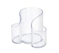 JUYAXIN Multipurpose Storage Container for Cosmetic Swabs Dentals Floss and Paper Cup Bathroom Countertop Organiser QTips Organiser