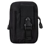 JUYAXIN Oxford Webbing Pouches Waist Bag Multiuses Outdoor Camping Pouches Phone Bag with Attachments for Hiking Camping