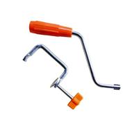 JUYAXIN Pastas Maker Machine Handle and Fixing Clip Replacement Kitchen Accessories Noodles Press Clamp 1 Set Easy Installation Manual Pastas Maker Handle with Holding Clip