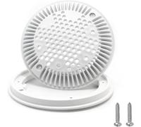 JUYAXIN Pool Drain Covers and Frame Set Swimming Part Concrete Lid Texture Suitable for Pools