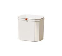 JUYAXIN Renter Friendly Trash Bin Storage Shelf Organizers Not Need Drilling Compactly Kitchen Storage Easy Cleaning Garbage Space Saving Trash Organizers