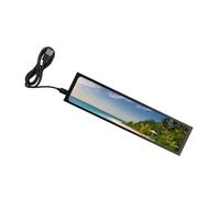 JUYAXIN Space Saving 11.26" Narrow Format Display 440X1920 Sharply Visuals Color Gamuts and Single Cable Data/Power Transmission Multimedia Display for