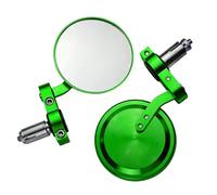 JUYAXIN Strong Strength Aluminum Motorcycle Rearview Glass Wide Angles Round Designs for Safe Riding & Easy Installation Motorcycle Side Modification
