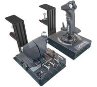 JUYEER Desk Mount Compatible with Almost All of The HOTAS Series Flight Simulation Controller-for The Flight Sim Game Joystick, Throttle and Hotas Systems. (Game Devices Not Included) - Black