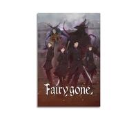 JUYERGWERKJ Fairy Gone Anime Posters Aesthetic Wall Art Decorative Poster Decor Vintage Canvas Painting for Living Room Bed Room 20x30inch(50x75cm) Unframe-style