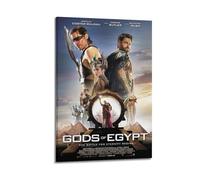 JUYERGWERKJ Gods of Egypt 2016（5） Posters Aesthetic Wall Art Decorative Poster Decor Vintage Canvas Painting for Living Room Bed Room 08x12inch(20x30cm) Frame-style