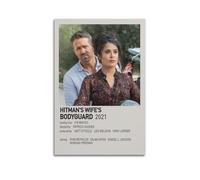 JUYERGWERKJ Hitman's Wife's Bodyguard Posters Aesthetic Wall Art Decorative Poster Decor Vintage Canvas Painting for Living Room Bed Room 12x18inch(30x45cm) Unframe-style