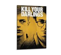 JUYERGWERKJ Kill Your Darlings Movie Posters Aesthetic Wall Art Decorative Poster Decor Vintage Canvas Painting for Living Room Bed Room 08x12inch(20x30cm) Frame-style