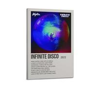 JUYERGWERKJ Kylie Minogue Album Infinite Disco Posters Aesthetic Wall Art Decorative Poster Decor Vintage Canvas Painting for Living Room Bed Room 16x24inch(40x60cm) Frame-style