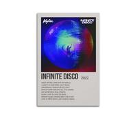 JUYERGWERKJ Kylie Minogue Album Infinite Disco Posters Aesthetic Wall Art Decorative Poster Decor Vintage Canvas Painting for Living Room Bed Room 16x24inch(40x60cm) Unframe-style