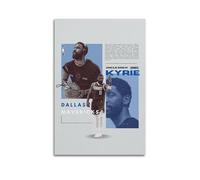 JUYERGWERKJ Kyrie Irving Posters Aesthetic Wall Art Decorative Poster Decor Vintage Canvas Painting for Living Room Bed Room 12x18inch(30x45cm) Unframe-style