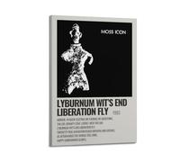 JUYERGWERKJ Moss Icon Lyburnum Wit’s End Liberation Fly Posters Aesthetic Wall Art Decorative Poster Decor Vintage Canvas Painting for Living Room Bed Room 12x18inch(30x45cm) Frame-style